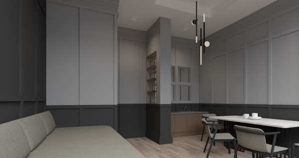 Grey Elegance Suite ชั้น 1 Phuri Rich หาดใหญ่ สไตล์โมเดิร์นเทา รองรับ 5-6 ท่าน